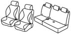 Set coprisedili Superior - Nocciola - compatibile per Peugeot 2008 (06/13>11/19)