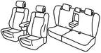 Set coprisedili Superior - Nero/Blu - compatibile per Peugeot 3008 (05/09>09/16)