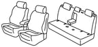 Set coprisedili Superior - Nocciola - compatibile per Peugeot 308 5p (08/21>) Allure