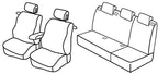 Set coprisedili Superior - Beige - compatibile per Renault Megane III C-C (06/10>02/14)