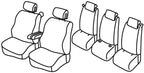 Set coprisedili Superior - Beige - compatibile per Renault Scenic (06/03>08/09)