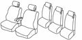 Set coprisedili Superior - Beige - compatibile per Renault Espace (09/12>04/15)