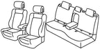 Set coprisedili Superior - Beige - compatibile per Renault Koleos (08/17>10/22) Intens