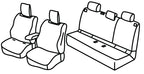 Set coprisedili Superior - Nero/Grigio - compatibile per Renault Captur (04/24>) Hybrid - Renault Symbioz 5p (08/24>) Hybrid