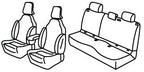 Set coprisedili Superior - Nero/Grigio - compatibile per Renault 5 E-Tech 5p (07/24>)