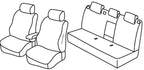 Set coprisedili Superior - Beige - compatibile per Seat Toledo (01/13>07/15)