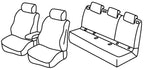 Set coprisedili Superior - Beige - compatibile per Seat Arona (11/17>) Style