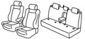 Set coprisedili Superior - Nocciola - compatibile per Subaru Xv (02/18>12/23)