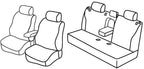 Set coprisedili Superior - Beige - compatibile per Toyota Prius 5p (07/09>02/16)