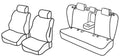 Set coprisedili Superior - Beige - compatibile per Toyota Avensis 4p (04/09>03/19)