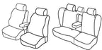 Set coprisedili Superior - Grigio/Nero - compatibile per Volkswagen Passat Variant (01/11>10/14) Comfortline