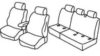 Set coprisedili Superior - Beige - compatibile per Volkswagen Caddy Life (09/15>12/20)