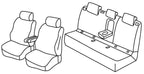 Set coprisedili Superior - Grigio/Nero - compatibile per Volkswagen ID.3 (08/20>)