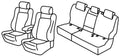 Set coprisedili Superior - Beige - compatibile per Volkswagen Touareg (07/18>) R-Line