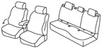 Set coprisedili Superior - Beige - compatibile per Volkswagen T-Roc (11/17>08/25)