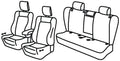 Set coprisedili Superior - Beige - compatibile per Volvo V90 sw (09/16>03/26)