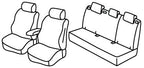 Set coprisedili Superior - Nocciola - compatibile per KG Mobility Tivoli (11/23>)