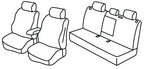 Set coprisedili Superior - Beige - compatibile per MG HS (11/24>)