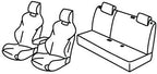 Set coprisedili Superior - Beige - compatibile per Byd Atto 2 (04/25>) Electric