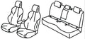 Set coprisedili Superior - Nero/Grigio - compatibile per Byd SEAL U 5p (06/24>) Phev