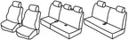 Set coprisedili Superior - Nocciola - compatibile per Dacia Logan MCV 5p (02/07>06/13)