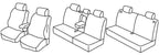 Set coprisedili Superior - Nero/Blu - compatibile per Fiat Freemont (05/11>11/16)