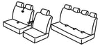 Set coprisedili Superior - Nocciola - compatibile per Citroen Jumper (05/14>) Dal 2021 - Fiat Ducato (05/20>) - Opel Movano (01/22>) - Peugeot Boxer (05/14>) dal 2021