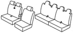 Set coprisedili Superior - Nocciola - compatibile per Citroen Jumper (05/14>)