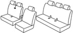 Set coprisedili Superior - Beige - compatibile per Ford Transit (08/06>03/14)