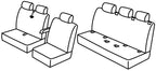 Set coprisedili Superior - Nocciola - compatibile per Mercedes Sprinter (06/18>)