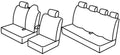 Set coprisedili Superior - Nero/Blu - compatibile per Renault Master (02/10>06/24)
