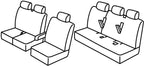 Set coprisedili Superior - Nocciola - compatibile per Renault Trafic (06/14>)