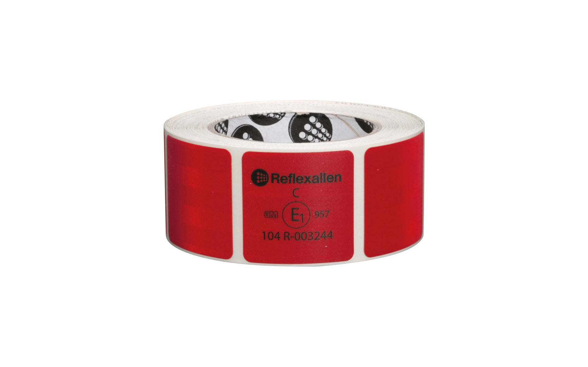 Value, nastro segnaletico di sicurezza per superfici telonate - 12,5 m - Rosso