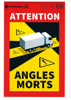 Contrassegno adesivo angoli morti, 1 pz - Camion - FRA