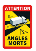 Contrassegno adesivo angoli morti, 1 pz - Camion - FRA