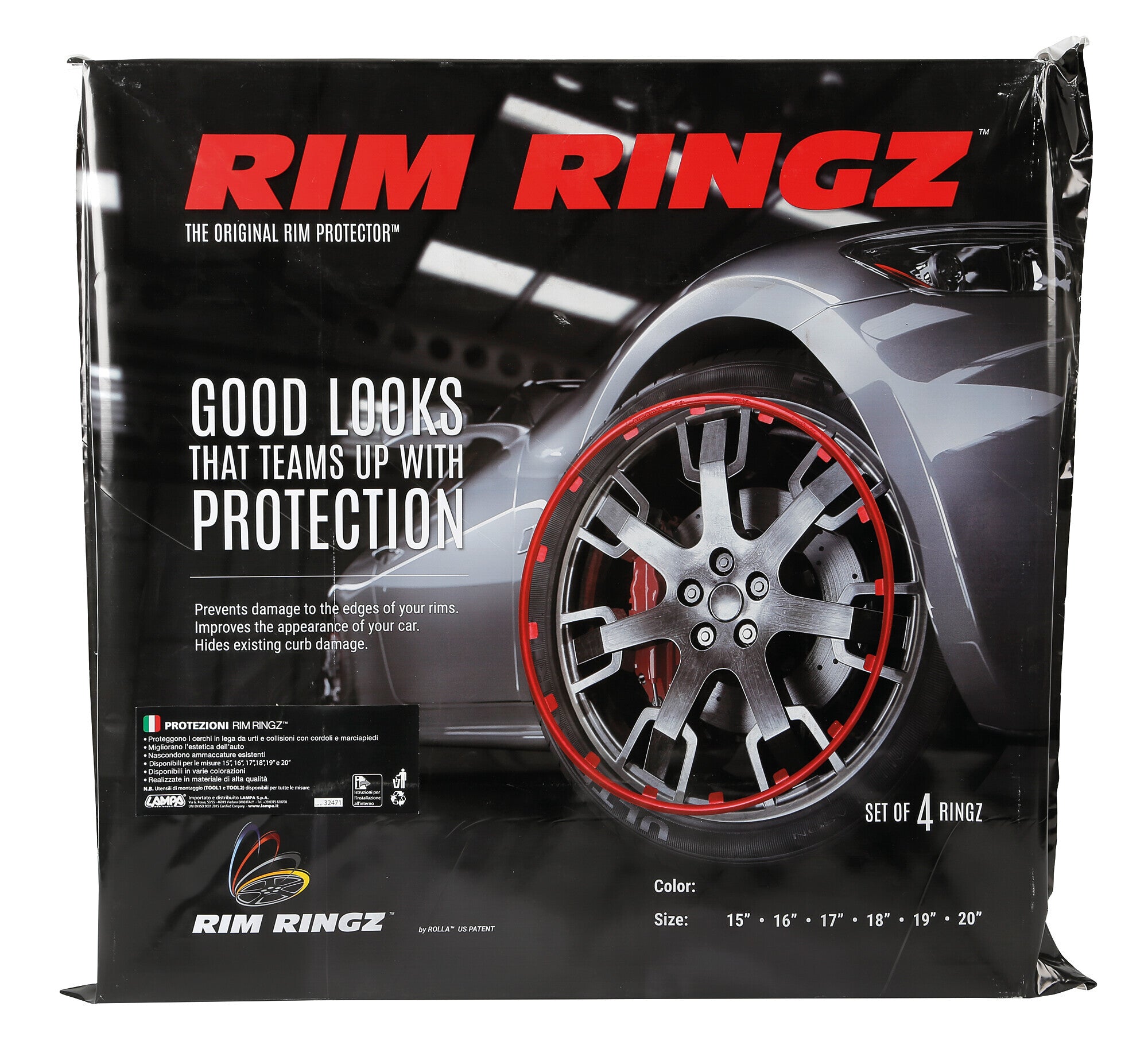 Rim Ringz™ - Ø 15" - Rosso