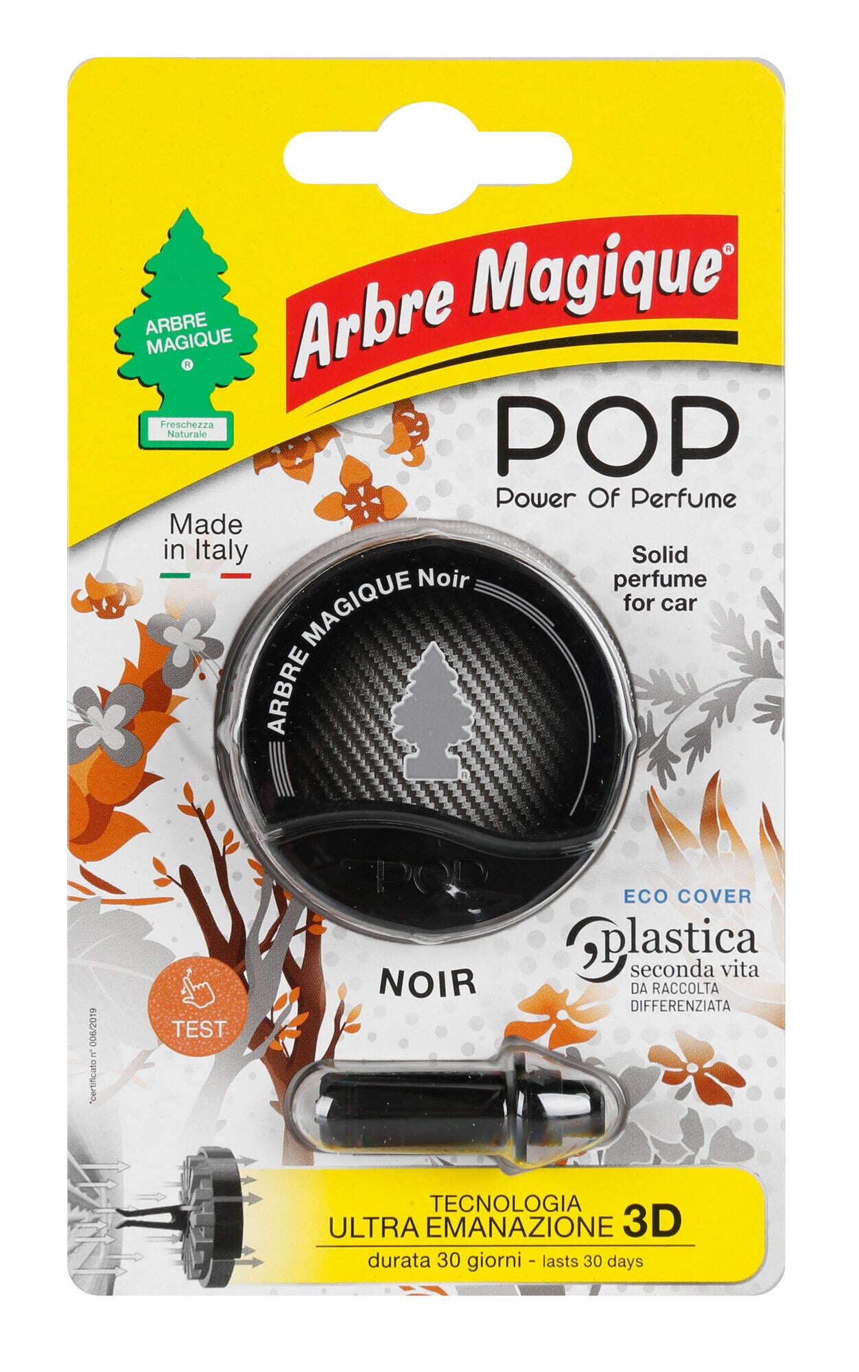 Arbre Magique Pop, deodorante - Noir