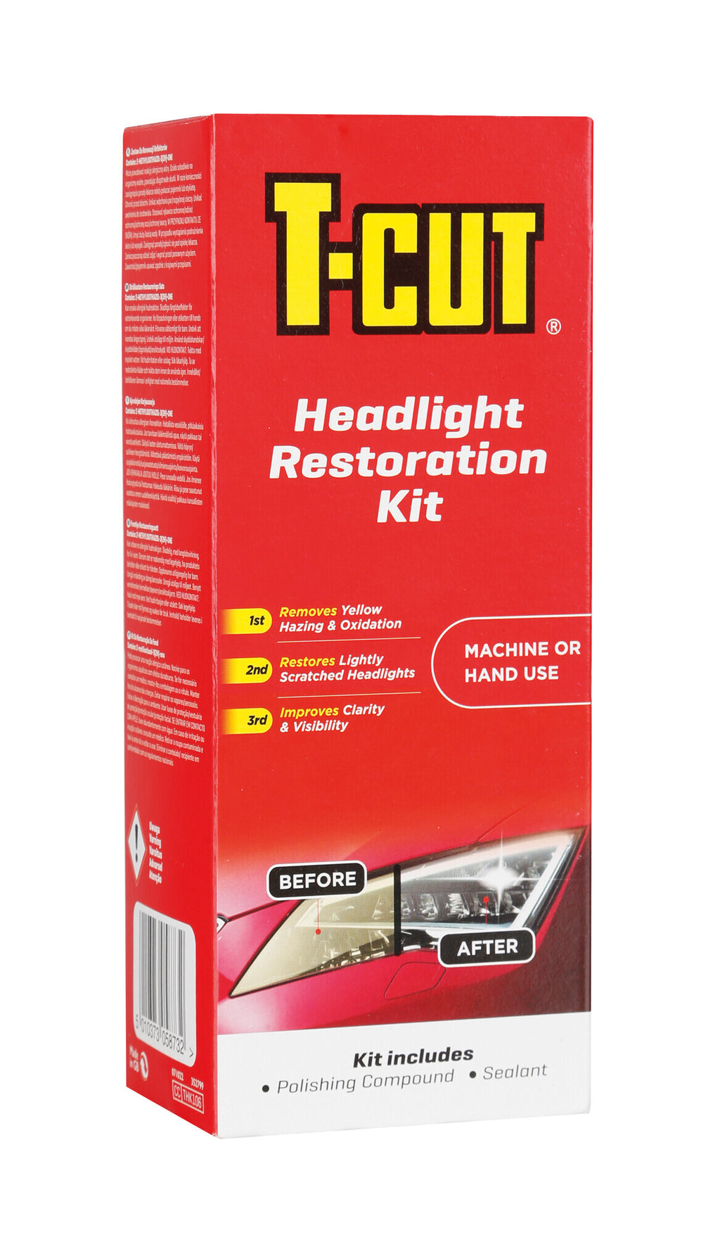 T-Cut, kit rinnova fanali