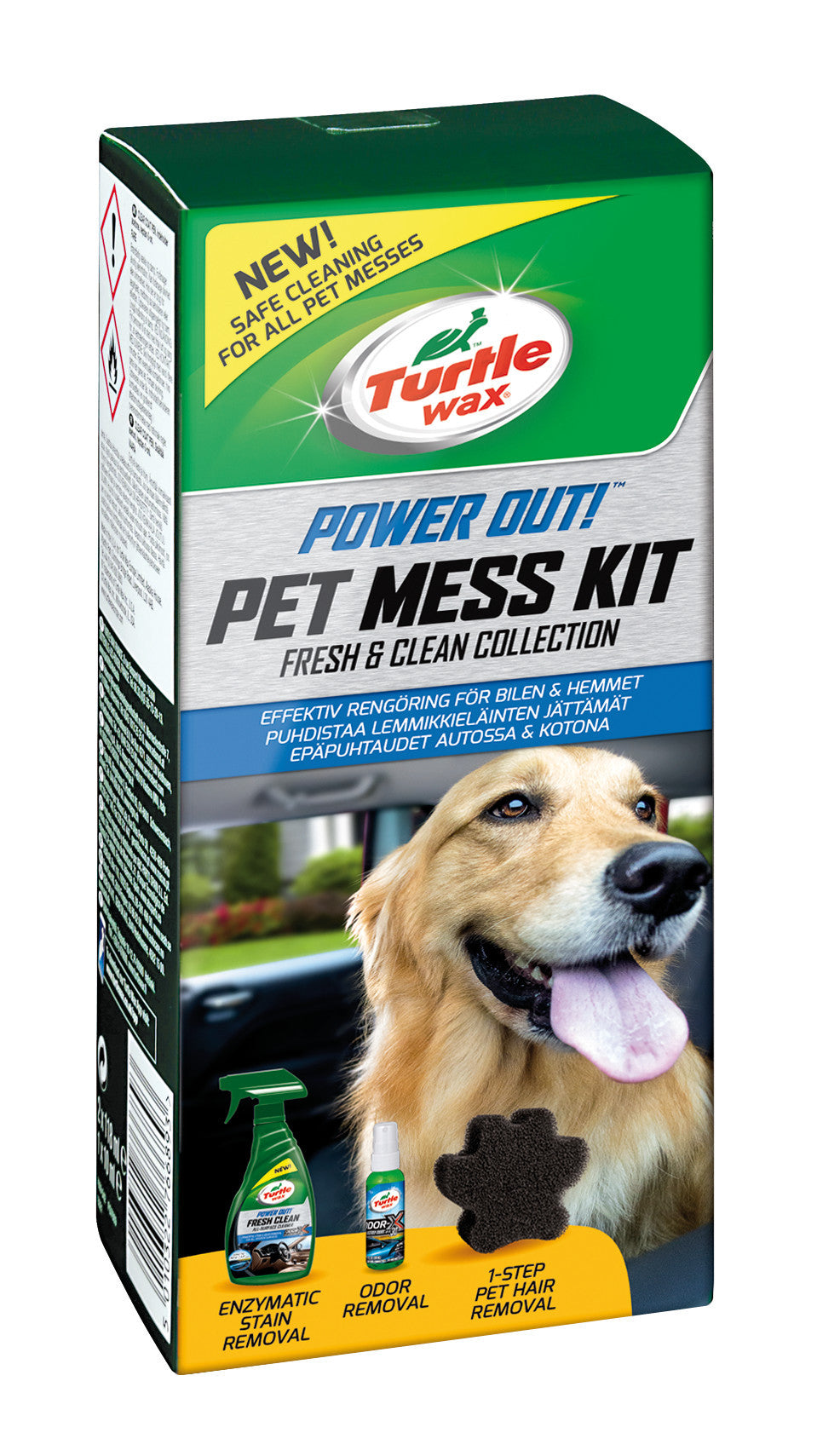 Kit animali in auto, la soluzione contro le macchie, i peli e gli odori - 500+59 ml