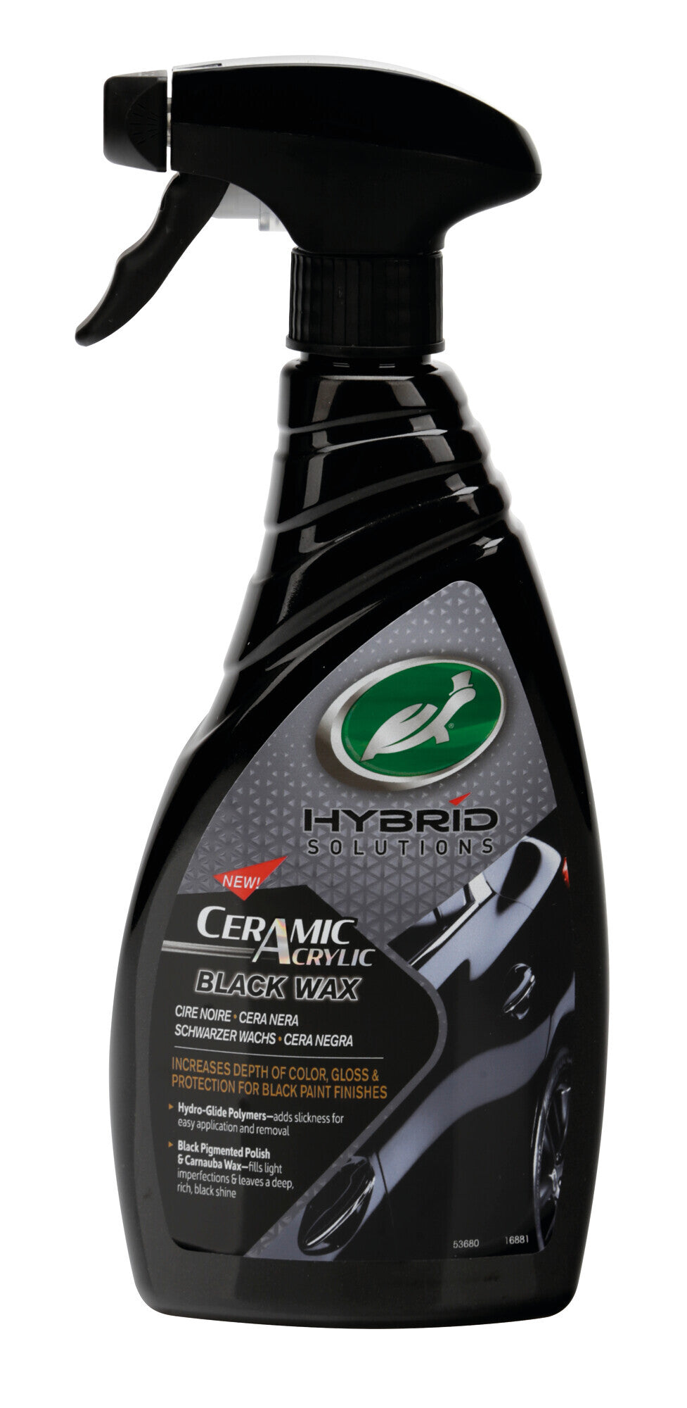 Hybrid Solutions, Cera ceramico-acrilica nera - 500 ml