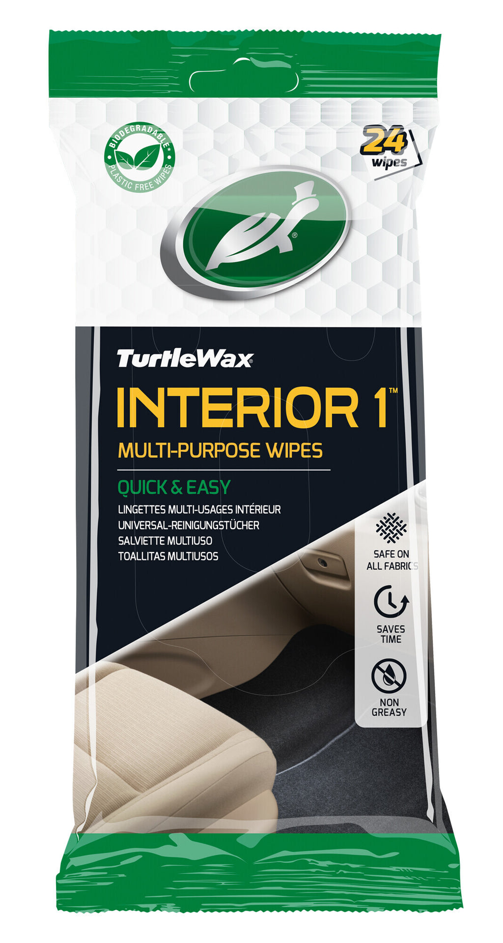 Interior 1, salviette multiuso per interni - 24 pz