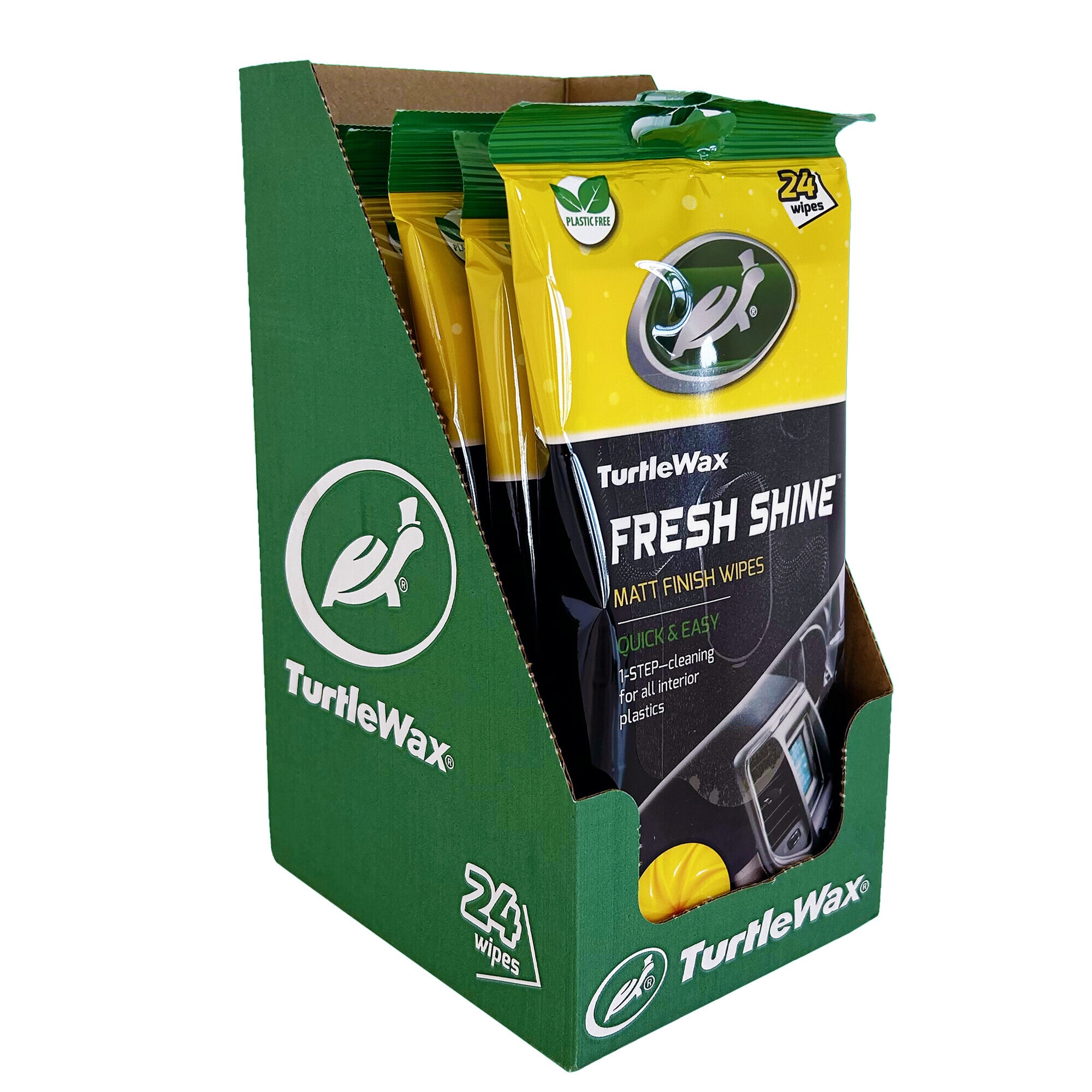 Fresh Shine, salviette per cruscotto, finitura opaca - 24 pz