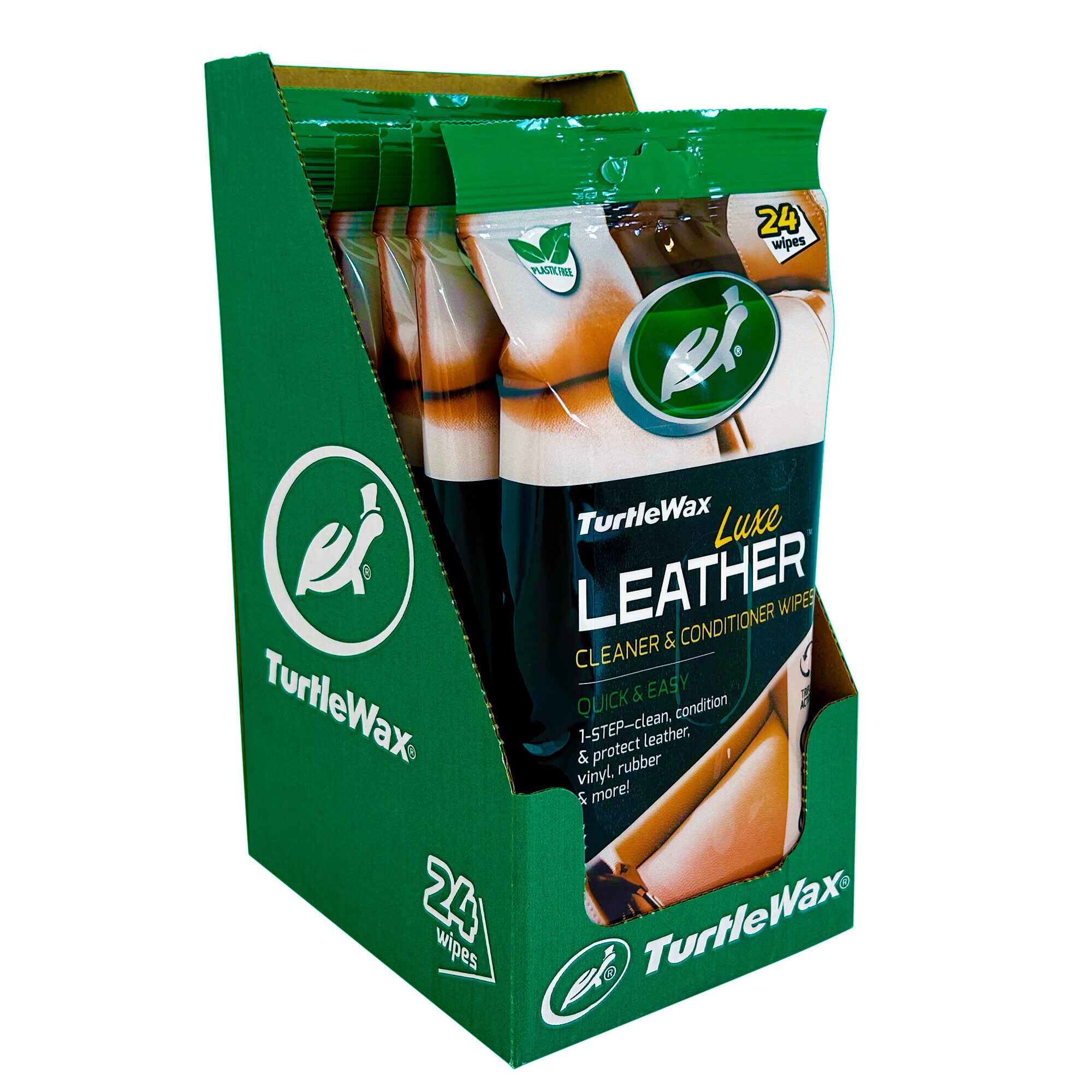 Luxe leather, salviette per pulizia pelle - 24 pz