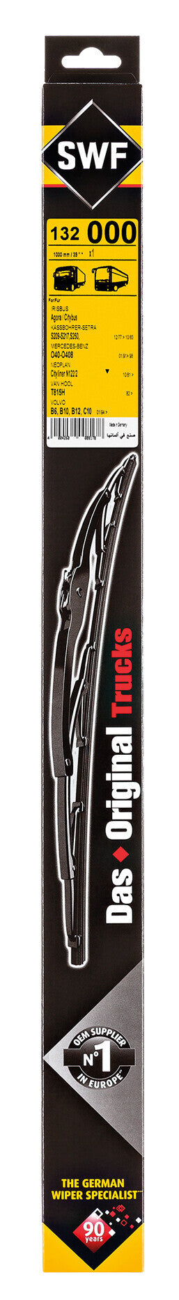 Das Original Trucks, spazzola tergicristallo - 1000 mm - 1 pz