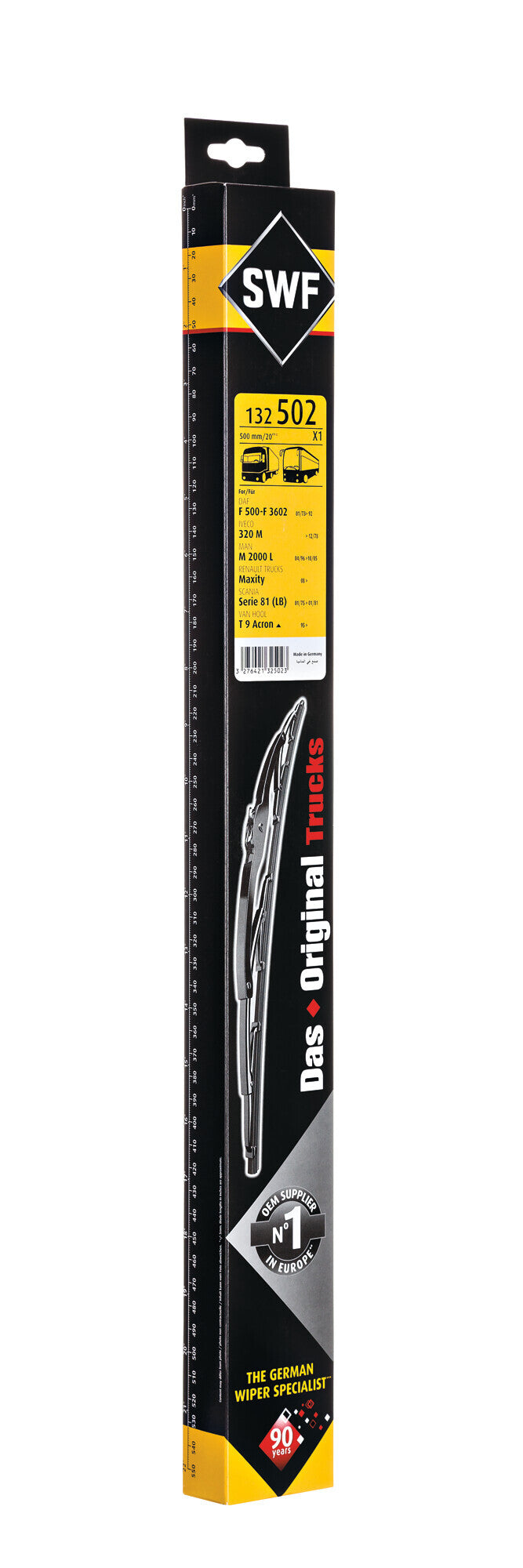 Das Original Trucks, spazzola tergicristallo - 500 mm - 1 pz
