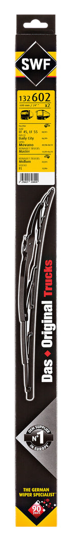 Das Original Trucks, spazzole tergicristallo - 600 + 600 mm - 2 pz