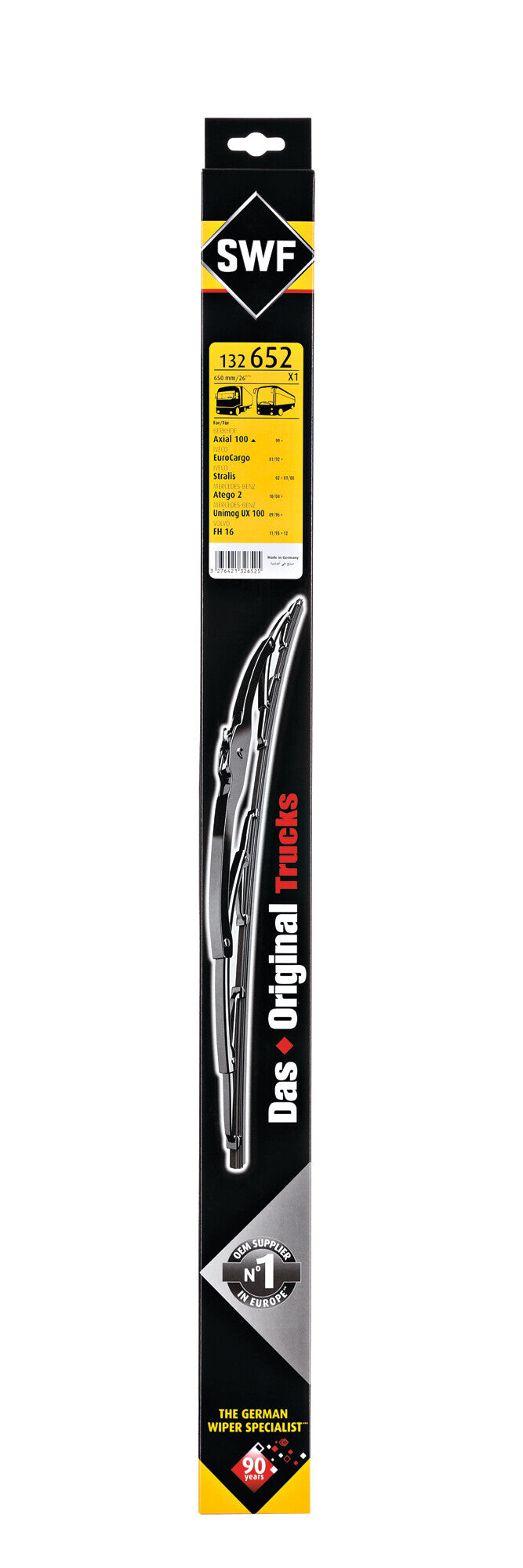 Das Original Trucks, spazzola tergicristallo - 650 mm - 1 pz