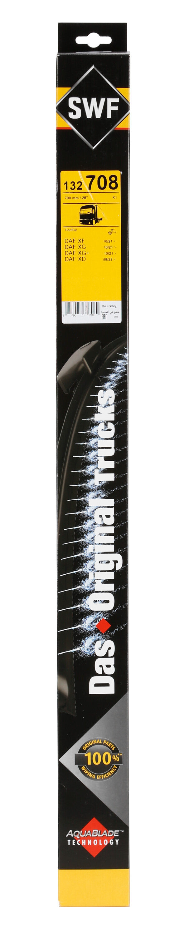 Das Original Trucks, spazzola tergicristallo - 700 mm - 1 pz