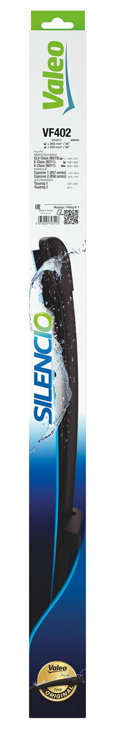 Silencio Flat Blades, spazzole tergicristallo - VF402 - 650 + 650 mm - 2 pz
