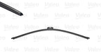 Silencio Flat Blades, spazzola tergicristallo posteriore - VR277 - 335 mm - 1 pz